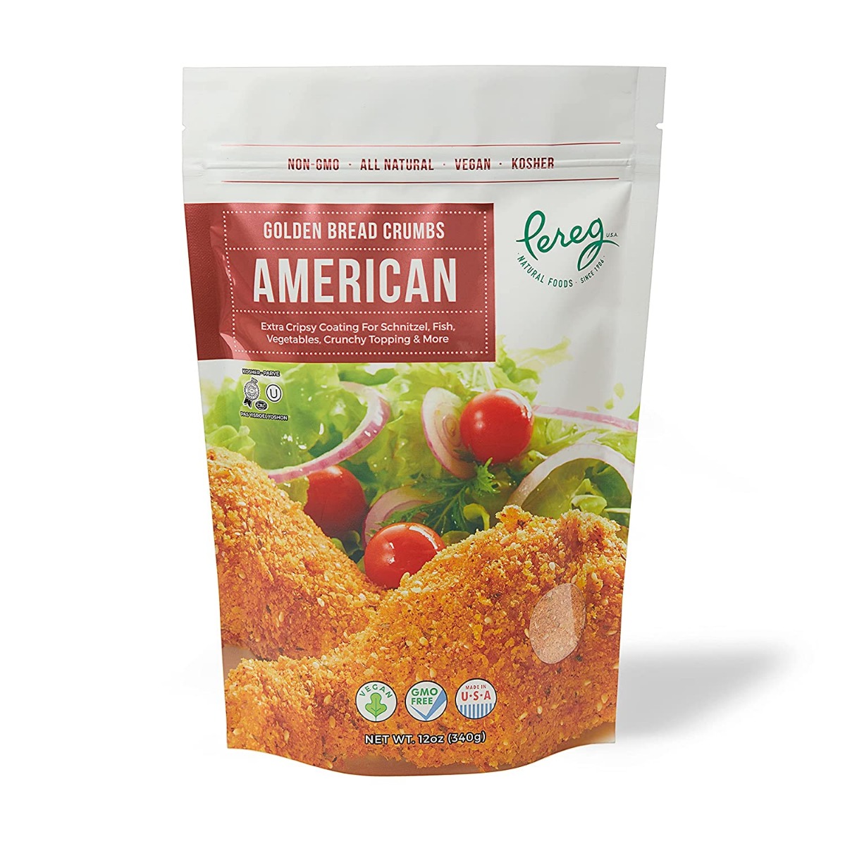 PEREG GOURMET: American Golden Bread Crumbs, 12 oz
