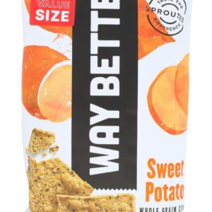 WAY BETTER SNACKS: Chip Trtll Swt Pto Large, 11 oz