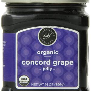 GRANDMA HOERNERS: Organic Concord Grape Jelly, 14 oz