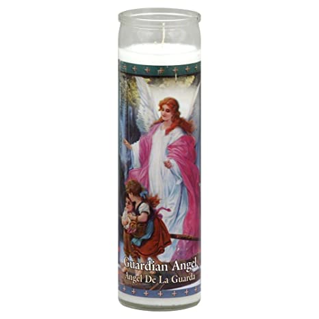 ST JUDE: Guardian Angel Candle, 1 ea