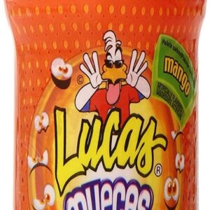 LUCAS: Muecas Mango Lollipop Candy, 0.88 oz