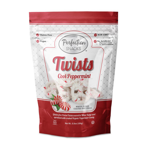 PRETZEL PERFECTION: Cool Peppermint Pretzel Twists, 5.5 oz