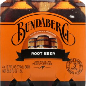 BUNDABERG: Soda Root Beer 4Pk, 1500 ml