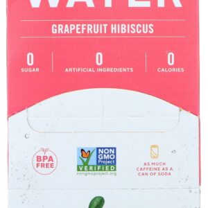 LIMITLESS: Grapefruit Hibiscus Sparkling Water 8 Pk, 96 fo
