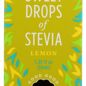 GOOD GOOD: Lemon Stevia Drops, 1.69 fo