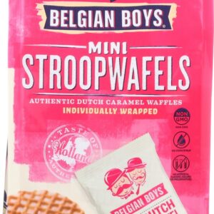 BELGIAN BOYS: Mini Stroopwafels, 5.08 oz