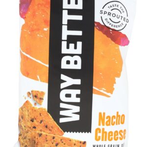 WAY BETTER SNACKS: Chip Tortilla Nacho Chse, 11 oz