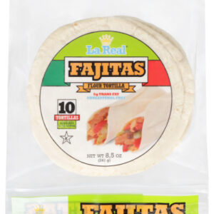 LA REAL: Fajitas Tortilla, 8.5 oz