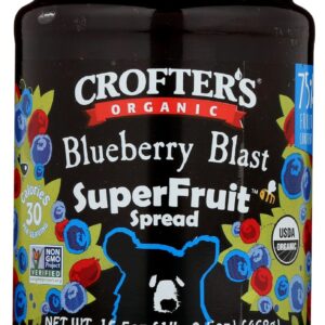 CROFTERS: Organic Blueberry Blast Superfruit Spread, 16.5 oz