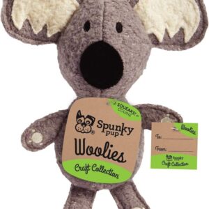 SPUNKY PUP: Woolies Dog Toy Koala, 1 ea