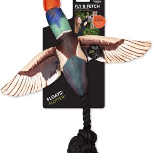 SPUNKY PUP: Fly & Fetch Duck Dog Toy, 1 ea