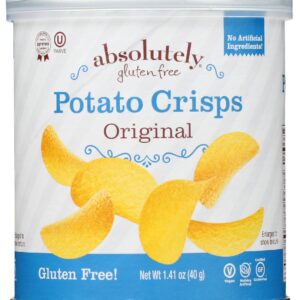 ABSOLUTELY GLUTEN FREE: Original Potato Crisps, 1.41 oz