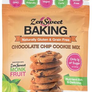 ZENSWEET: Chocolate Chip Cookie Mix, 9 oz