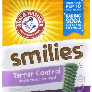 ARM & HAMMER: Smilies Tartar Control Dental Treats For Dogs, 8 pc