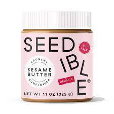 SEEDIBLE: Crunchy Sesame Butter, 11 oz