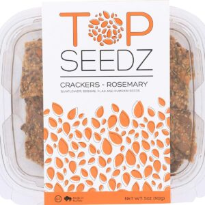 TOP SEEDZ LLC: Rosemary Crackers, 5 oz