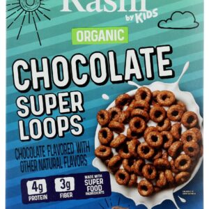 KASHI: Organic Chocolate Super Loops Kids Cereal, 9.5 oz