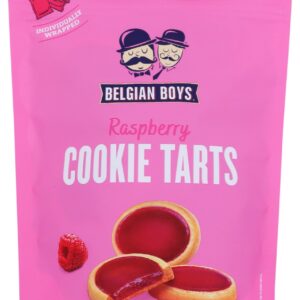 BELGIAN BOYS: Cookie Tart Raspberry, 4.4 oz