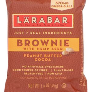 LARABAR: Peanut Butter Cocoa Brownie Bar, 1.6 oz