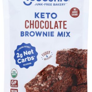 FOODSTIRS: Organic Keto Chocolate Brownie Mix, 9.98 oz