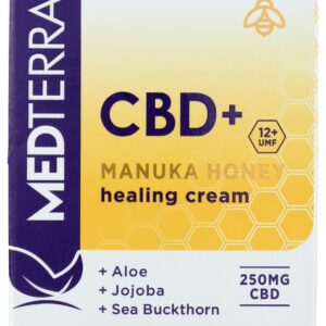 MEDTERRA: Manuka Honey CBD Healing Cream, 2 oz