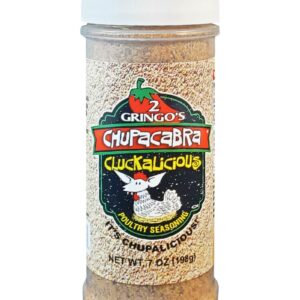 2 GRINGOS CHUPACABRA: Cluckalicious Seasoning, 7 oz