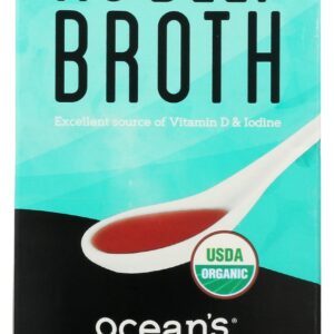 OCEANS HALO: Organic No Beef Broth, 32 oz