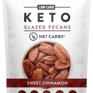 NUTRAIL: Sweet Cinnamon Keto Glazed Pecans, 4 oz