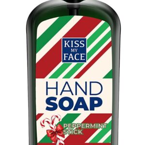 KISS MY FACE: Peppermint Holiday Hand Soap, 11 OZ