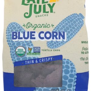 LATE JULY: Restaurant Style Blue Corn Tortilla Chips, 10.1 oz
