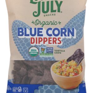 LATE JULY: Blue Corn Dippers Tortilla Chips, 7.4 oz