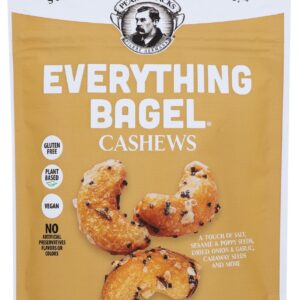 PEARS SNACKS: Cashews Everything Bagel, 4 OZ