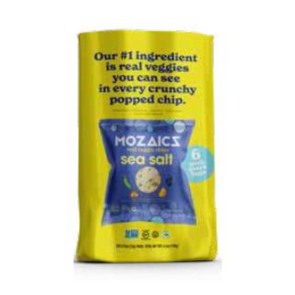 MOZAICS: Sea Salt Veggie Chips Multipack, 4.5 oz