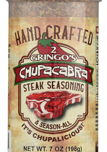 2 GRINGOS CHUPACABRA: Seasoning Steak, 7 OZ