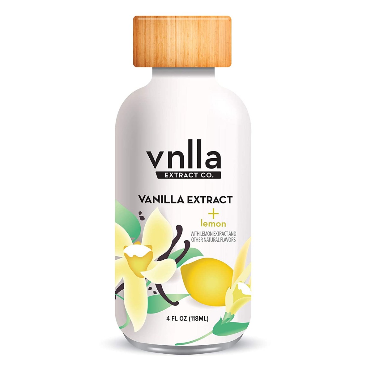 VNLLA EXTRACT CO.: Extract Vanilla With Lemon, 4 fl oz