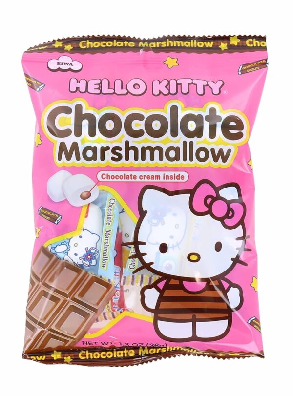 EIWA: Marshmallow Chocolate Hello Kitty, 1.3 OZ