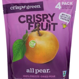 CRISPY GREEN: Pear Dried, 2.12 OZ