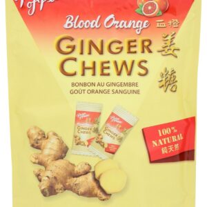 PRINCE OF PEACE: Candy Chew Ginger Blood Orange, 4 OZ