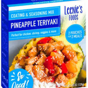 LEENIES FOODS: Pineapple Teriyaki Coating & Seasoning, 1 EA