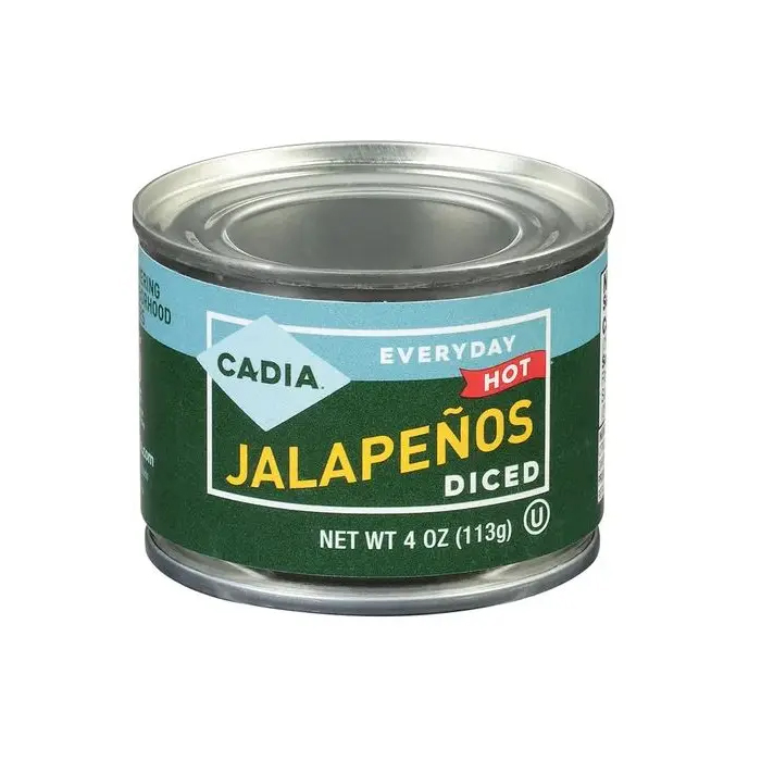 CADIA: Jalapeno Pepper Diced Hot, 4 oz