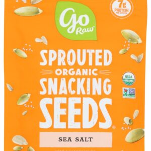 GO RAW: Seeds Snack Sea Salt, 4 OZ