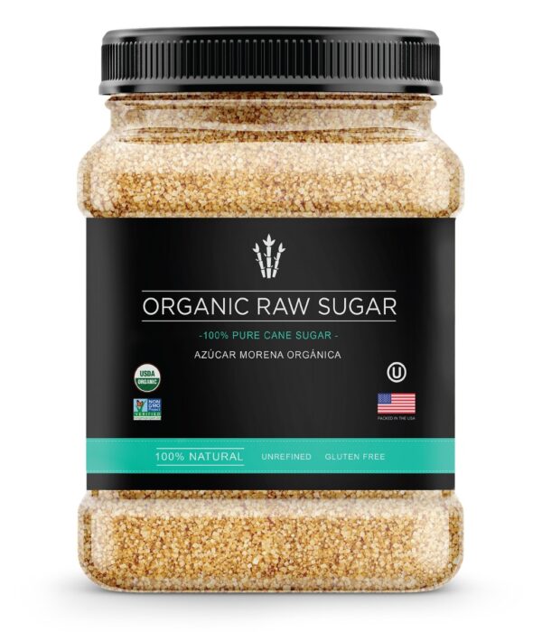 AKENTON: Organic Raw Sugar, 2.7 lb