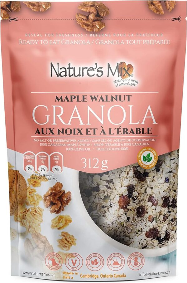 NATURES MIX: Granola Maple Walnut, 11 oz