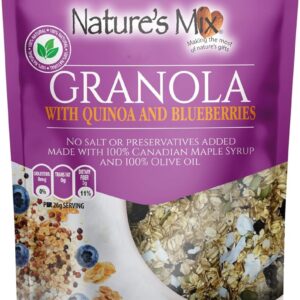 NATURES MIX: Granola Superfood with Quinoa and Blueberries, 11 oz