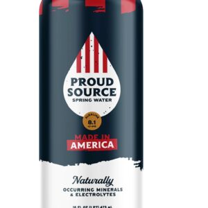 PROUD SOURCE: Made in America Alkaline Spring Water 8pk, 128 fl oz