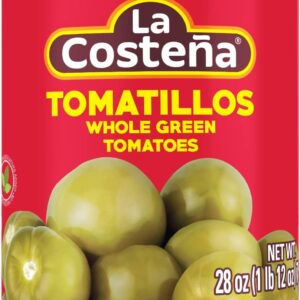 LA COSTENA: Tomatillos Whole Green Tomatoes, 28 oz