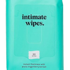 LUNETTE: Intimate Wipes, 50 pc
