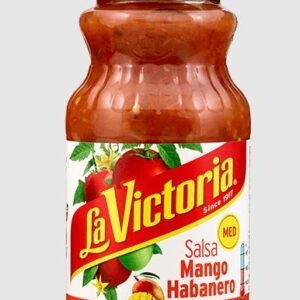 LA VICTORIA: Medum Salsa Mango Habanero, 16 oz