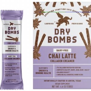 LADYBIRD PROVISIONS: Chai Latte Collagen Bomb Creamer, 4.6 oz