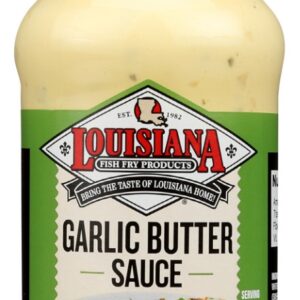 LOUISIANA FISH FRY: Garlic Butter Sauce, 10.5 oz